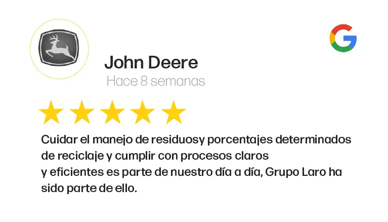 Comentarios John Deere